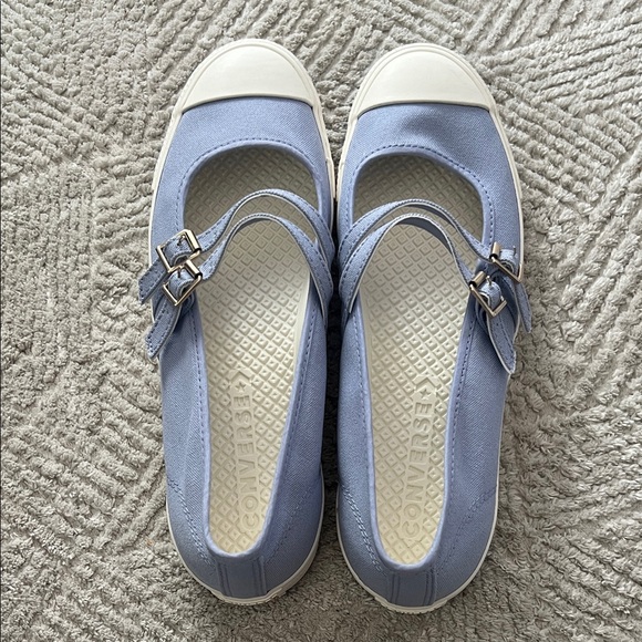 Casual Blue Canvas Sneakers - Picture 2 of 7